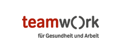 Logo teamwork für Gesundheit und Arbeit