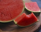 Detailbild einer Wassermelone.