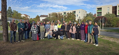 Gruppenfoto mehrerer Personen